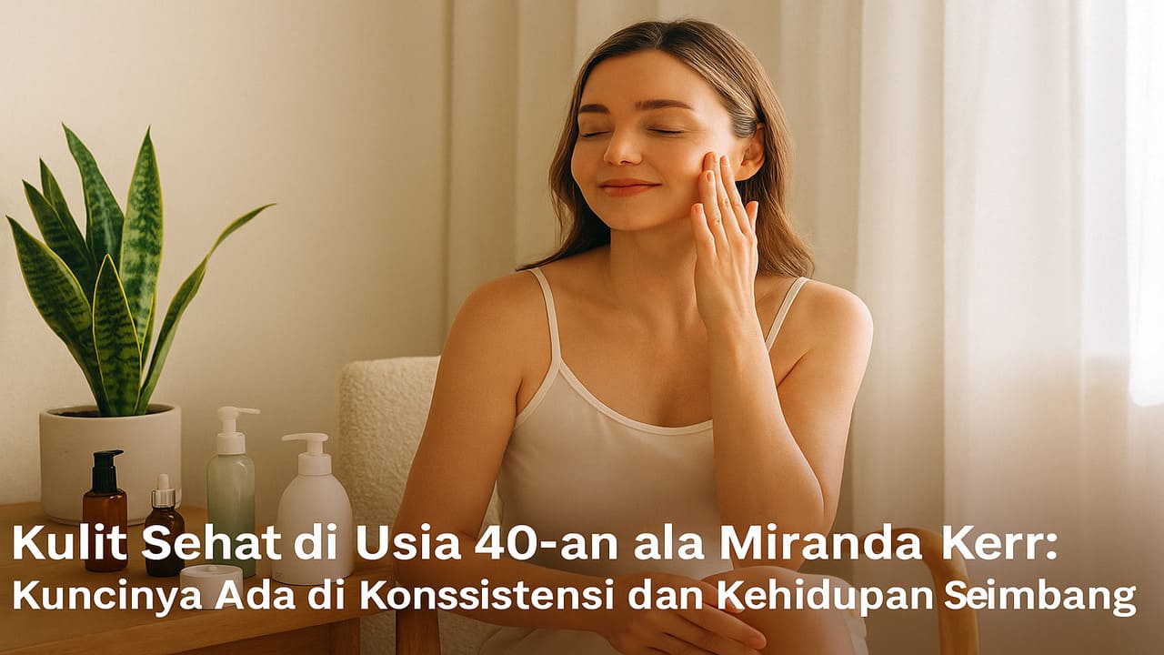 Rahasia Awet Muda ala Miranda Kerr Rutinitas Skincare di Usia 42 Tahun yang Menginspirasi