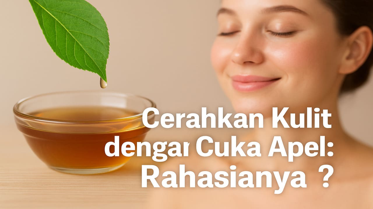 Rahasia Cerah Alami Manfaat Cuka Apel untuk Kulit Sehari-hari