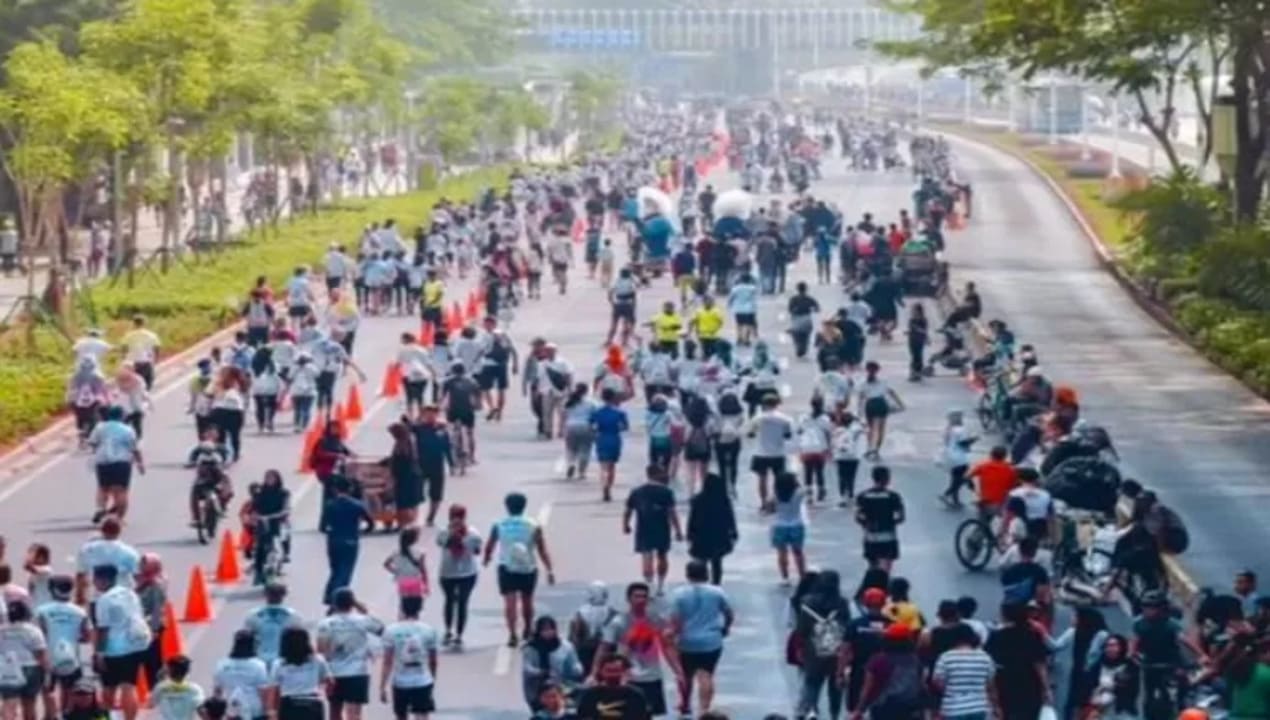 Car Free Day Jakarta Keseruan Berwarga Bareng Vidio