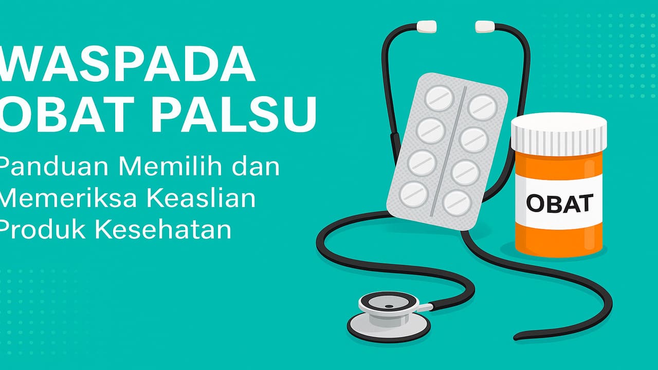 Waspadai Obat Palsu Panduan Aman Memilih dan Memeriksa Keaslian Produk Kesehatan